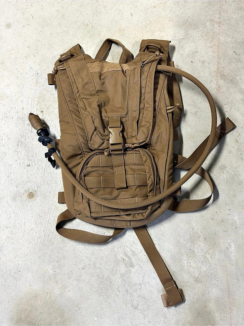 Eagle Industries USMC Pack Hydration Carrier Hydration Backpack Brown